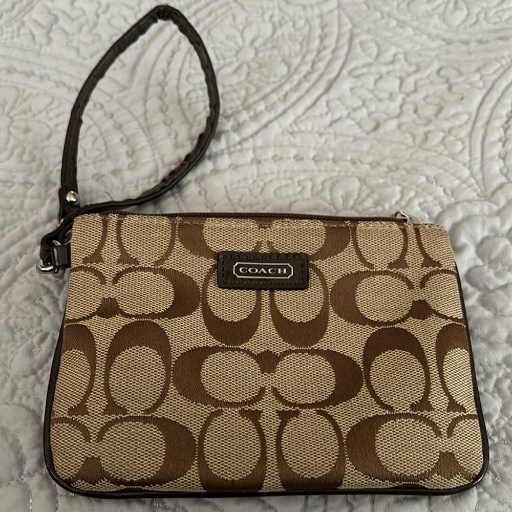 Coach wristlet